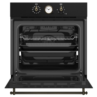 Електрична духова шафа Teka Retro Style HRB 6300 AT (111010010) чорна