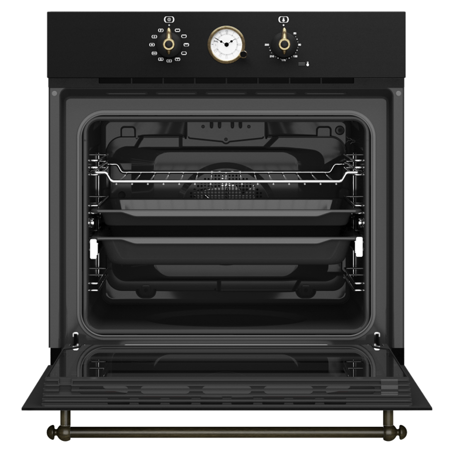 Електрична духова шафа Teka Retro Style HRB 6300 AT (111010010) чорна