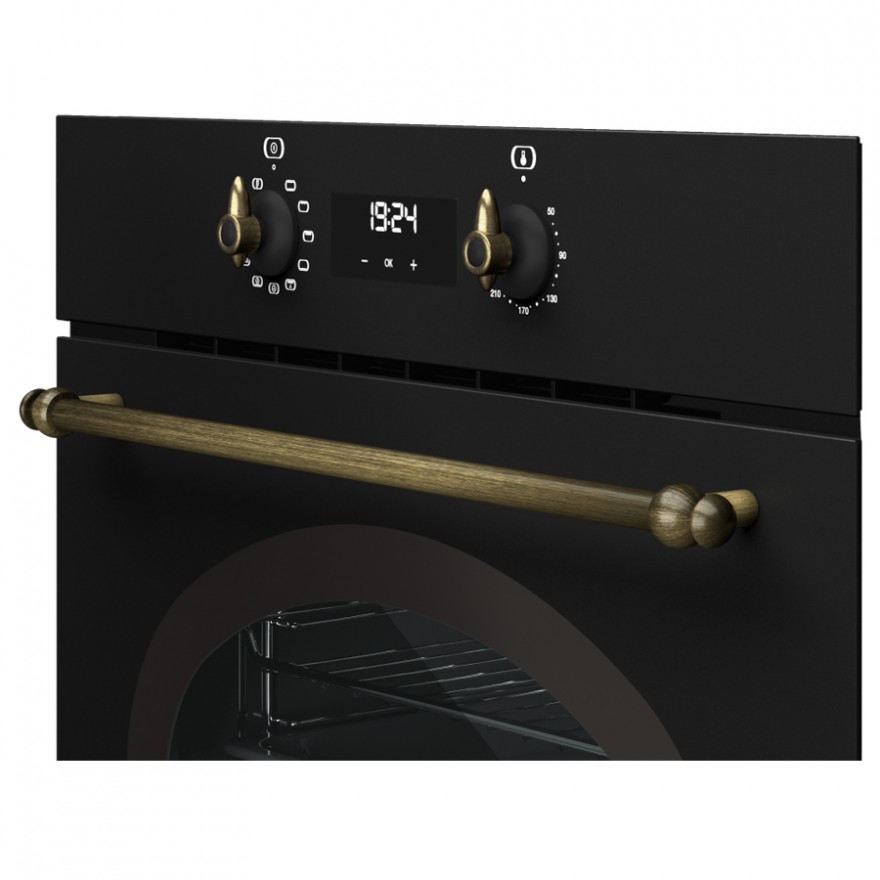 Электрический духовой шкаф Teka Retro Style HRB 6400 AT (111010014) черный