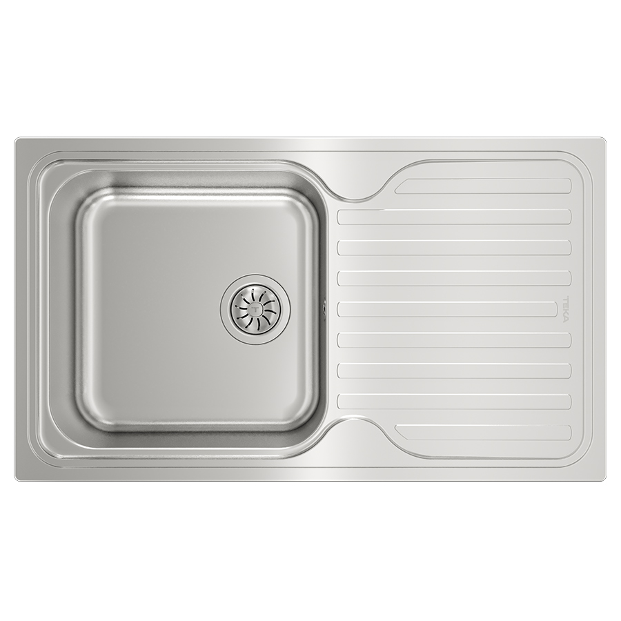 Кухонная мойка Teka CLASSIC 1B 1D (10119056) нержавеющая сталь