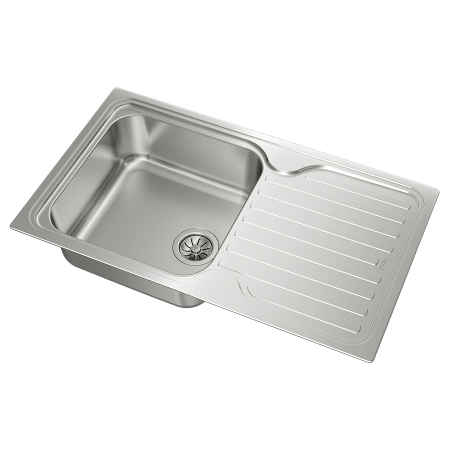 Кухонная мойка Teka CLASSIC 1B 1D (10119056) нержавеющая сталь