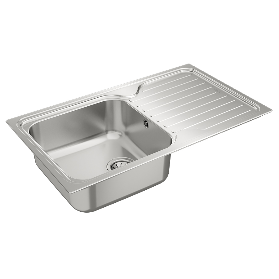 Кухонная мойка Teka CLASSIC 1B 1D (10119056) нержавеющая сталь