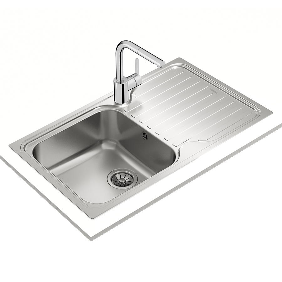 Кухонная мойка Teka CLASSIC 1B 1D (10119056) нержавеющая сталь