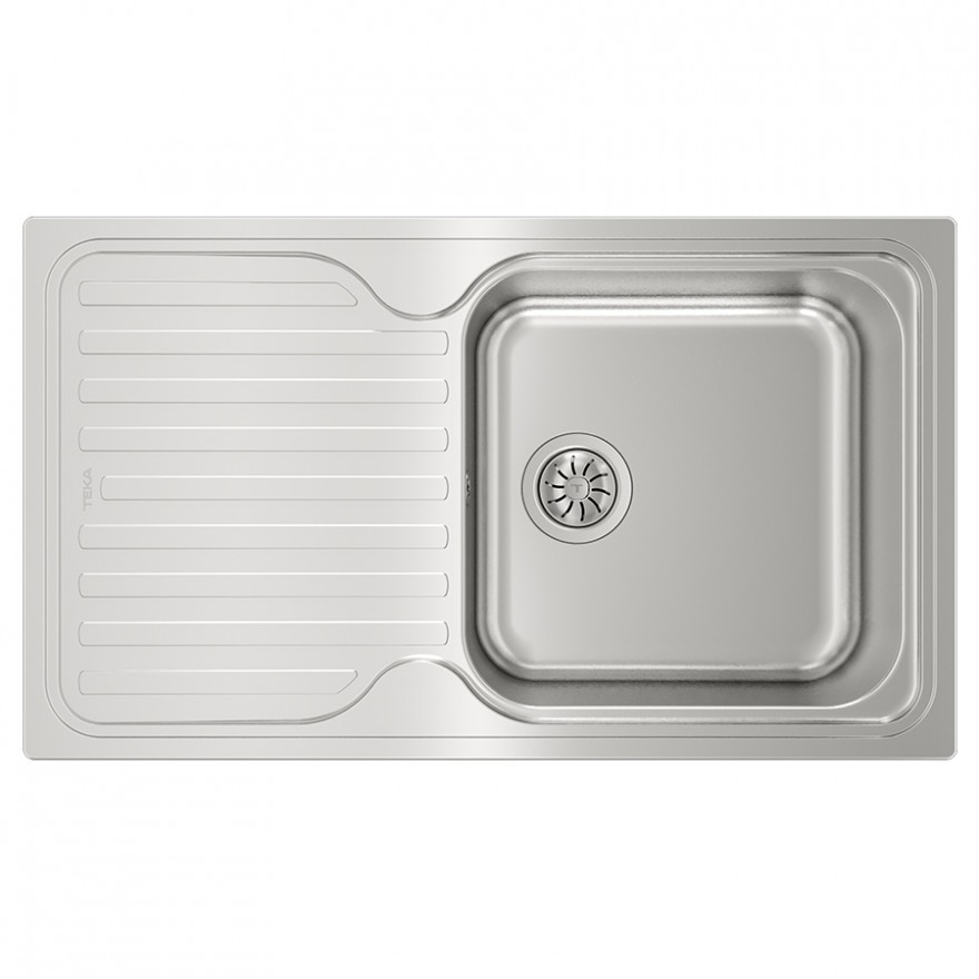 Кухонная мойка Teka CLASSIC 1B 1D (10119057) нержавеющая сталь