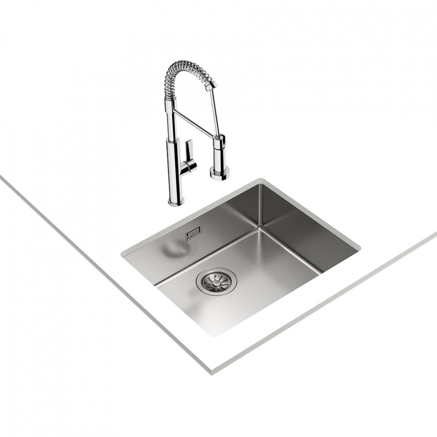 Кухонная мойка Teka BE LINEA 50.40 (115000005) нержавеющая сталь