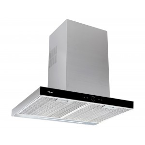 Витяжка кухонна Teka DLH 786 T (40487181) нержавіюча сталь / чорне скло