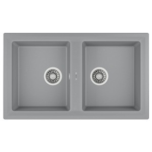 Кухонна мийка Teka STONE 90 B-TG 2B (115260007) сірий металік