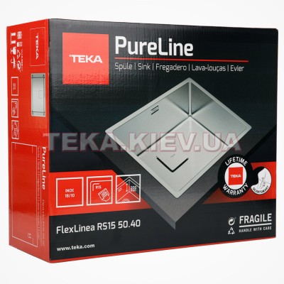 Кухонна мийка Teka FLEXLINEA RS15 50.40 (115000012) нержавіюча сталь