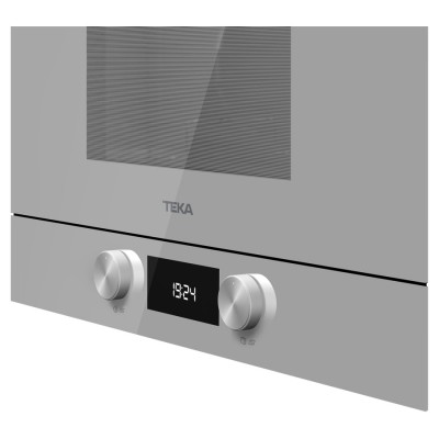 Мікрохвильова піч вбудована Teka UrbanColor ML 8220 BIS (112030004) димчастий сірий