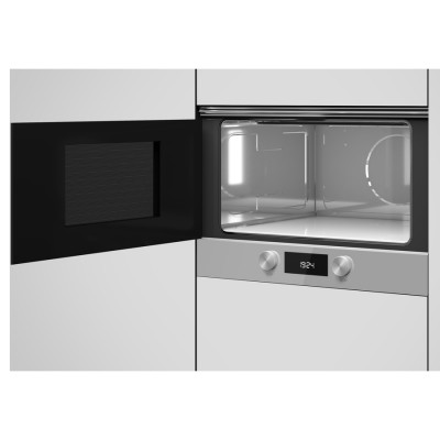 Мікрохвильова піч вбудована Teka UrbanColor ML 8220 BIS (112030004) димчастий сірий