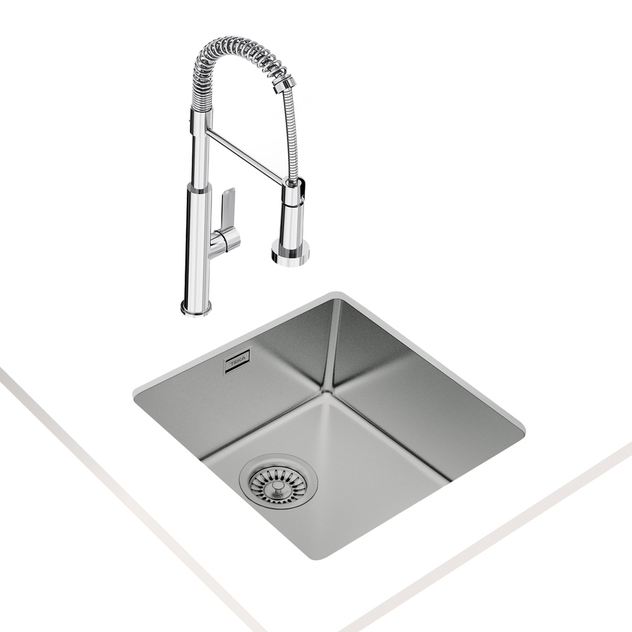 Кухонная мойка Teka BE LINEA RS15 40.40 (115000007) полированная