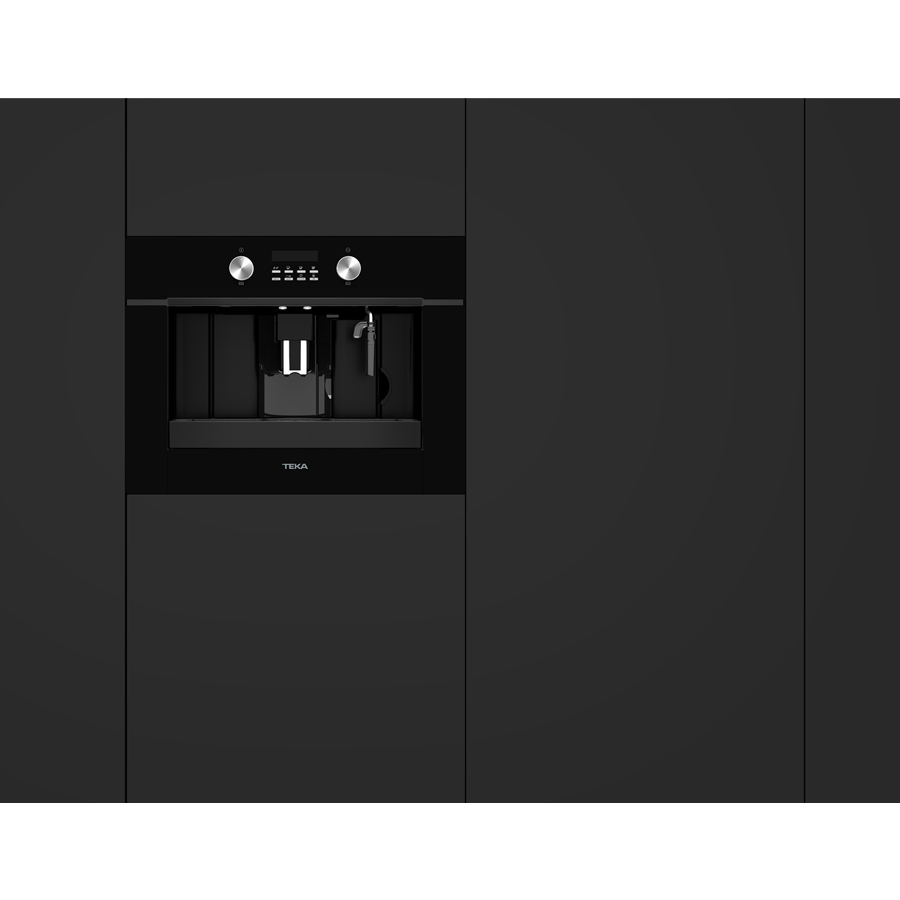 Вбудована кавоварка Teka UrbanColor CLC 855 GM BK (111630004) чорне скло