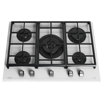 Газовая варочная поверхность Teka GZC 75330 XBN WH (112570102) белое стекло