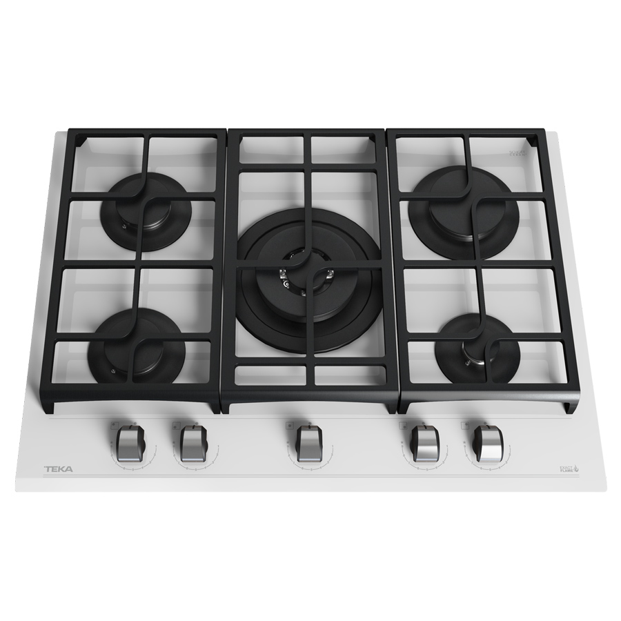 Газовая варочная поверхность Teka GZC 75330 XBN WH (112570102) белое стекло