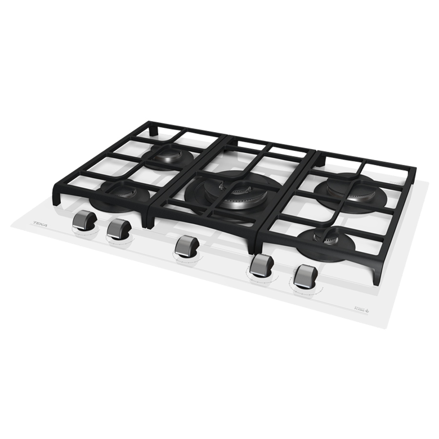 Газовая варочная поверхность Teka GZC 75330 XBN WH (112570102) белое стекло