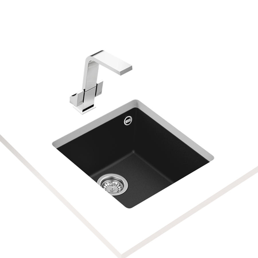 Кухонная мойка Teka Square 40.40 TG (115230025) черный