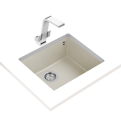 Кухонна мийка Teka Square 50.40 TG (115230023) крем