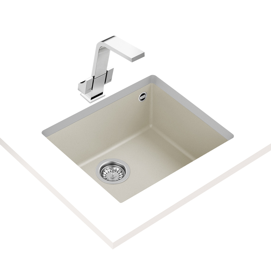 Кухонна мийка Teka Square 50.40 TG (115230023) крем
