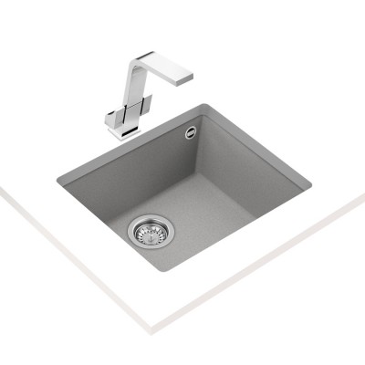 Кухонна мийка Teka Square 50.40 TG (115230021) сірий камінь