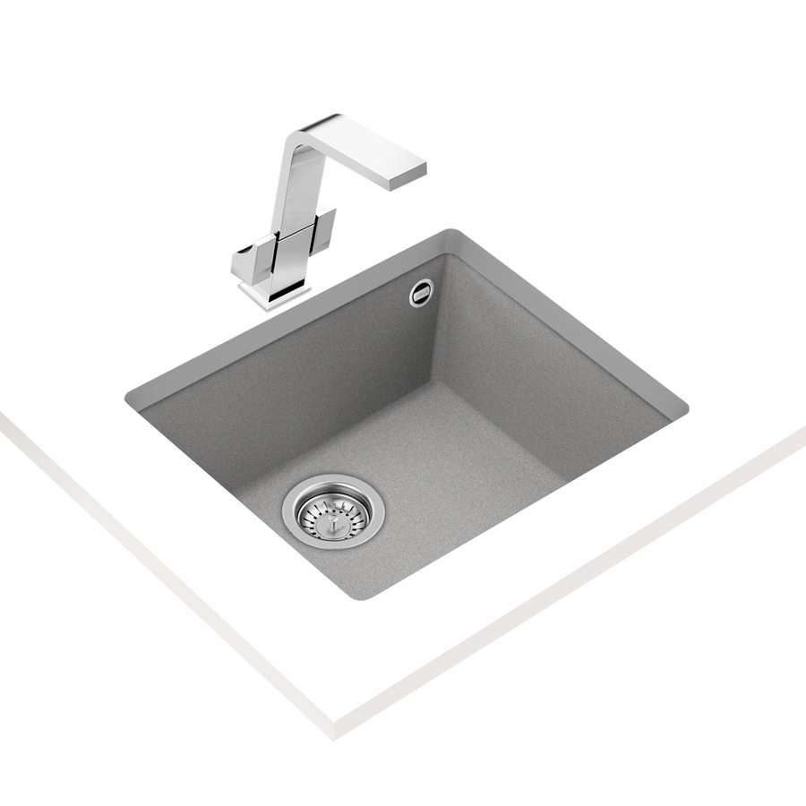 Кухонна мийка Teka Square 50.40 TG (115230021) сірий камінь