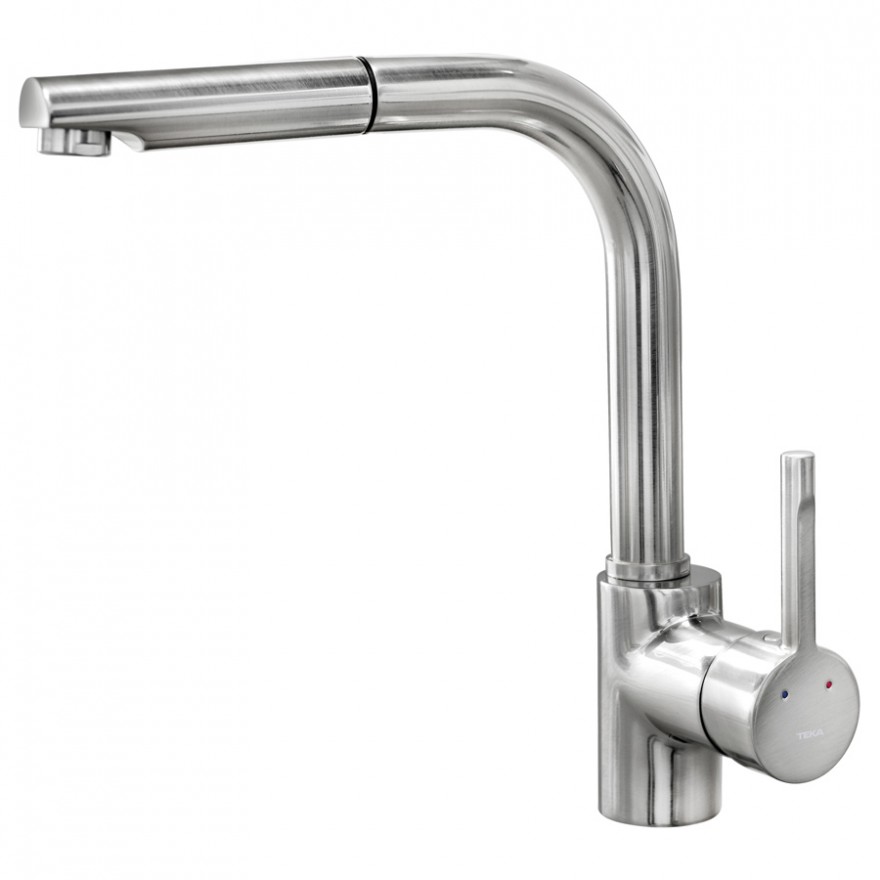 Смеситель кухонный Teka ARK 938I (23938120I) нержавеющая сталь