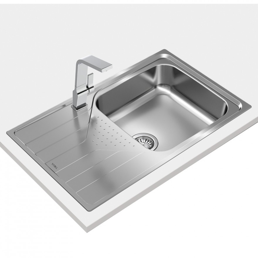 Кухонная мойка Teka UNIVERSE 50 1B 1D MAX (115110030) нержавеющая сталь
