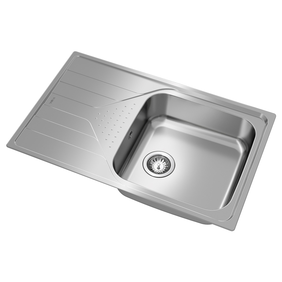 Кухонная мойка Teka UNIVERSE 50 1B 1D MAX (115110020) нержавеющая сталь