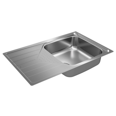 Кухонная мойка Teka UNIVERSE 50 1B 1D MAX (115110020) нержавеющая сталь