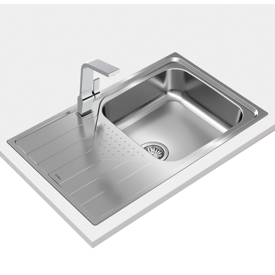Кухонная мойка Teka UNIVERSE 50 1B 1D MAX (115110020) нержавеющая сталь