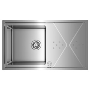 Кухонна мийка Teka BROOKLYN 50 M-XP 1B 1D (115100022) полірована