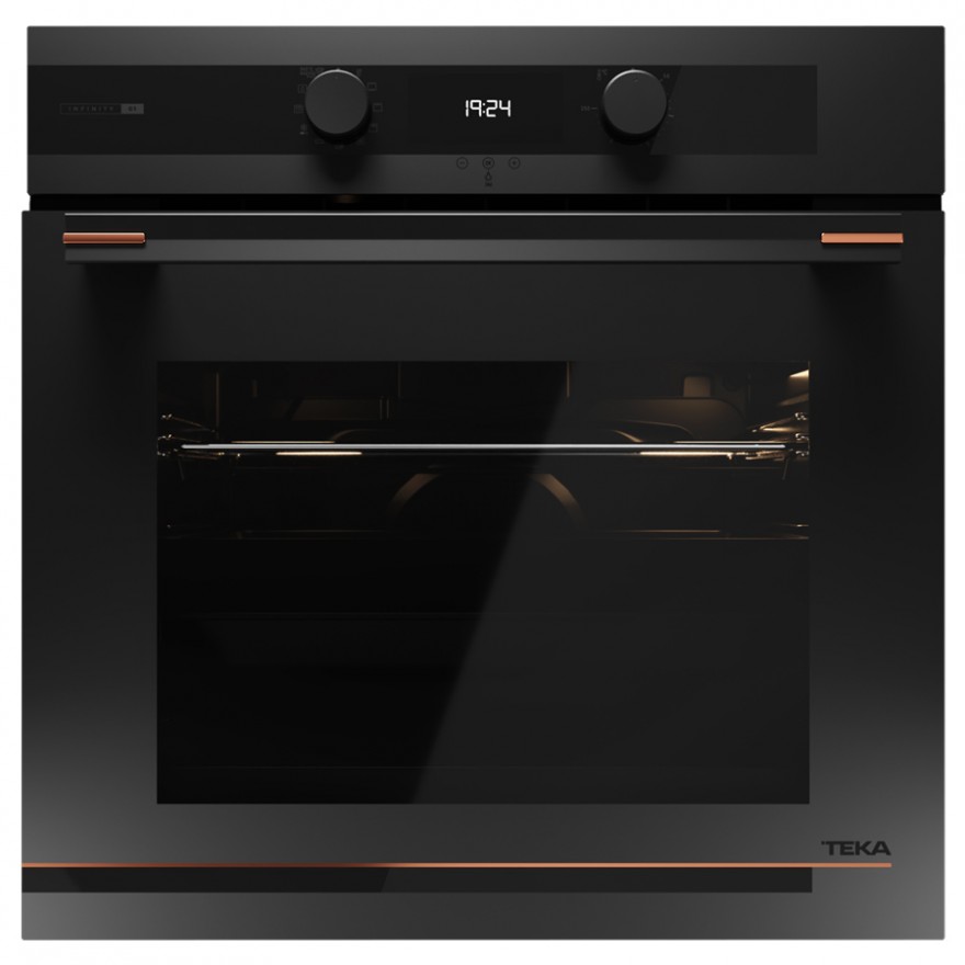 Электрический духовой шкаф Teka HLB 85 P BM Maestro Pizza (111000056) черное матовое стекло