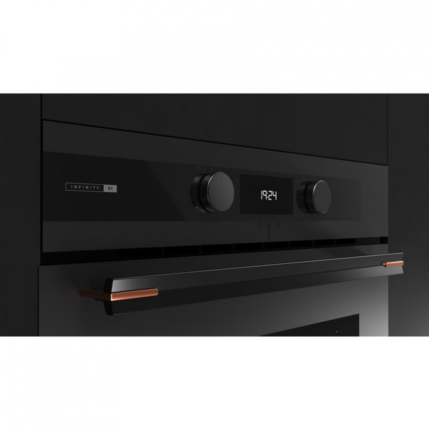 Электрический духовой шкаф Teka HLB 85 P BM Maestro Pizza (111000056) черное матовое стекло
