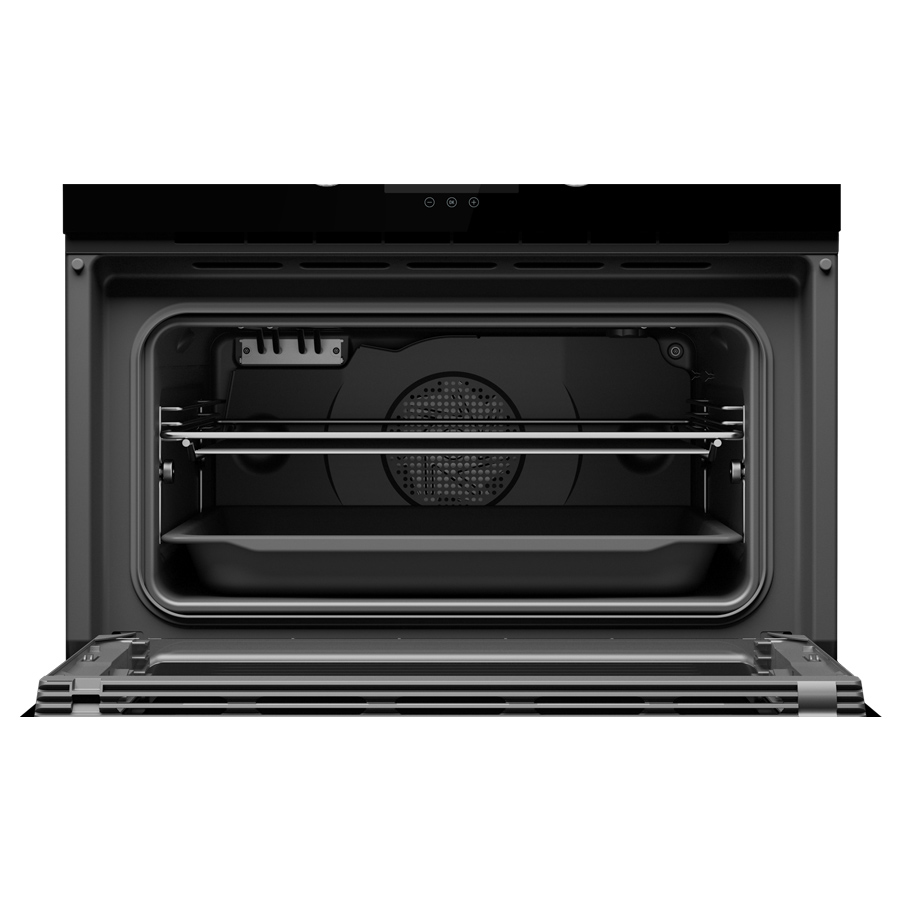 Электрический духовой шкаф + микроволны Teka HLC 8440 C BK (111160012) черное стекло