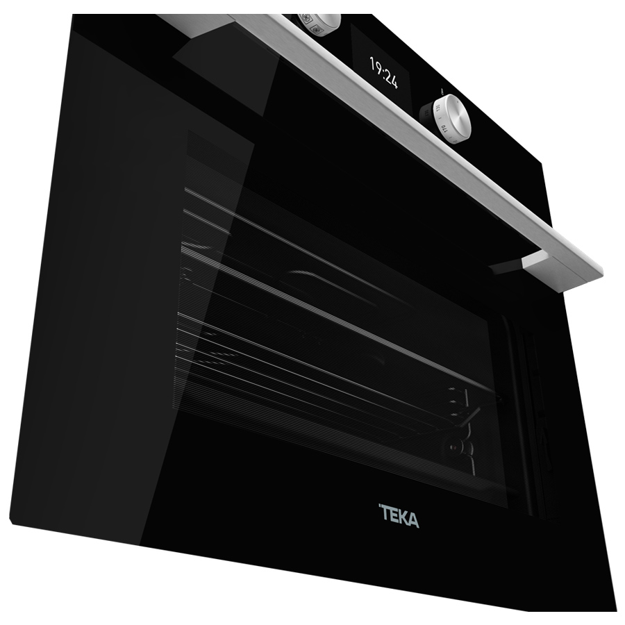Электрический духовой шкаф + микроволны Teka HLC 8440 C BK (111160012) черное стекло