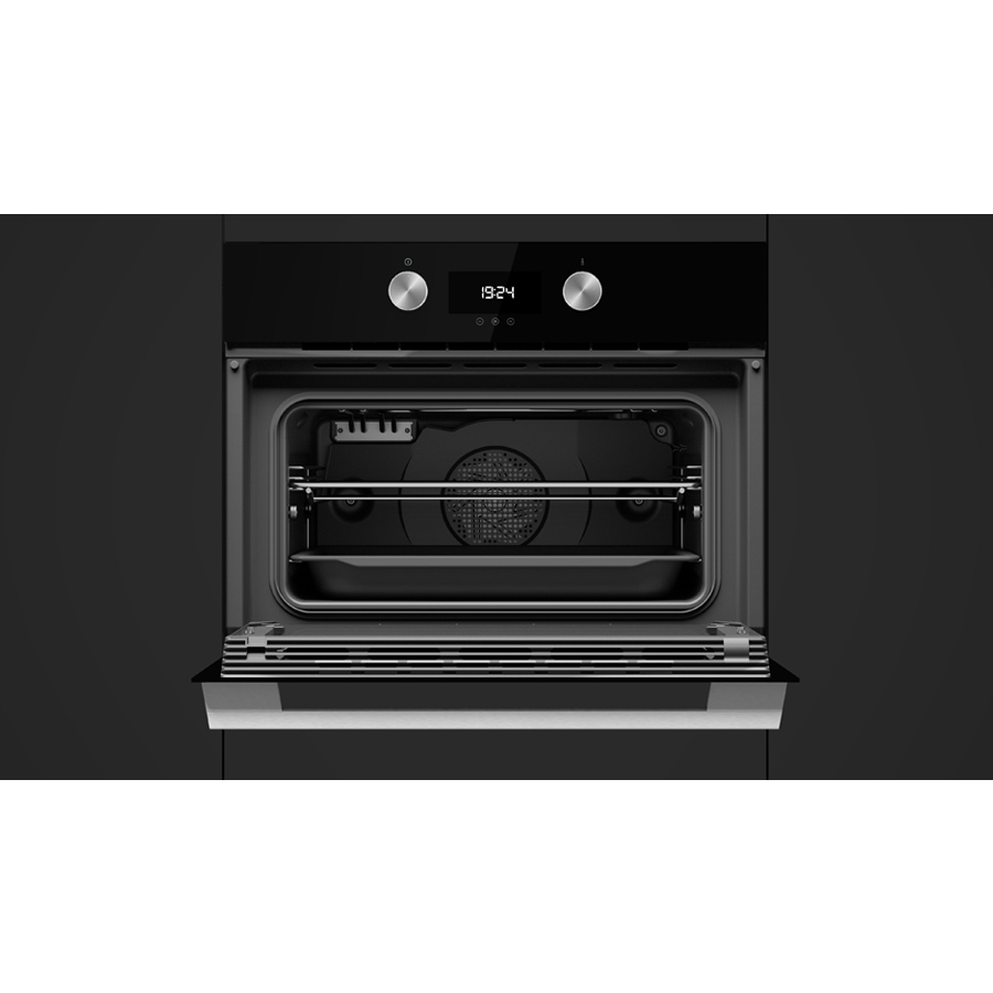 Электрический духовой шкаф + микроволны Teka HLC 8440 C BK (111160012) черное стекло