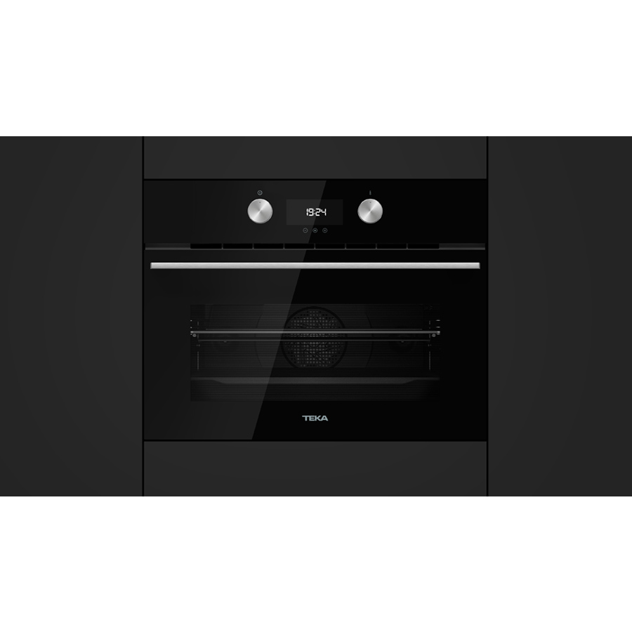 Электрический духовой шкаф + микроволны Teka HLC 8440 C BK (111160012) черное стекло