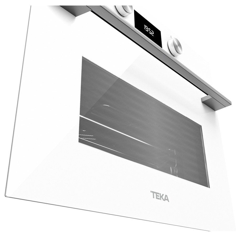 Электрический духовой шкаф + микроволны Teka HLC 8440 C WH (111160011) белое стекло