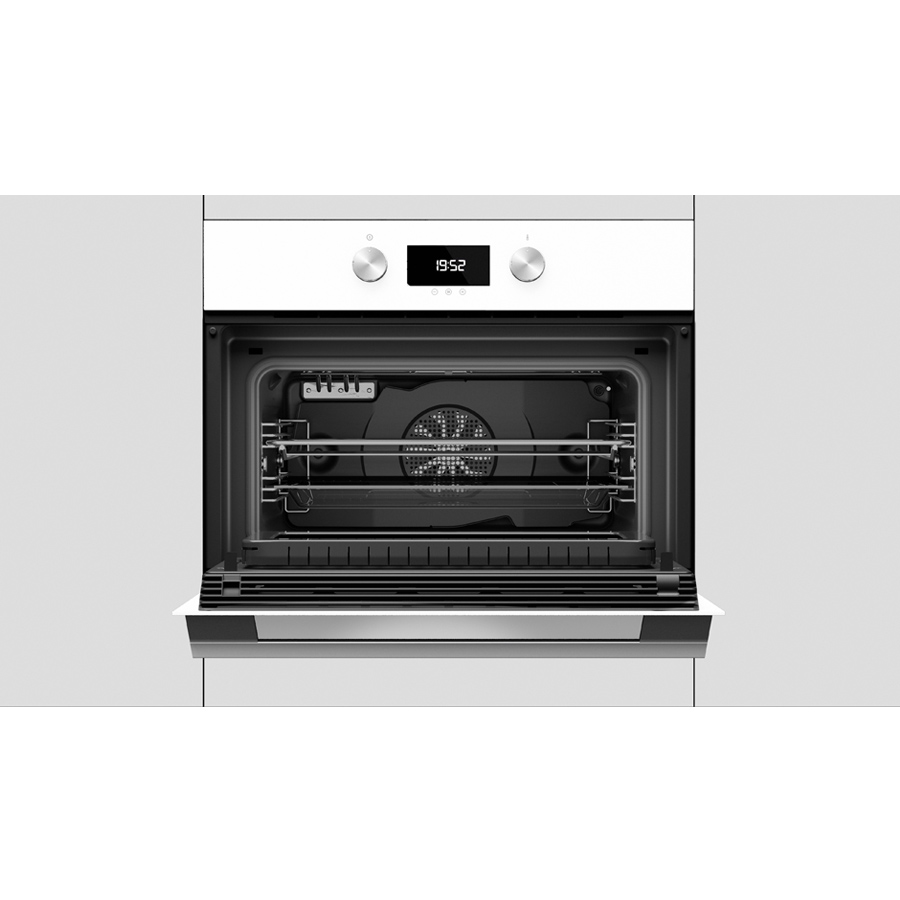 Электрический духовой шкаф + микроволны Teka HLC 8440 C WH (111160011) белое стекло
