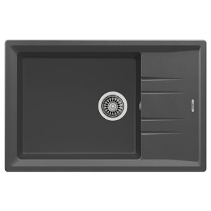 Кухонна мийка Teka STONE 60 S-TG 1B 1D (115330034) графіт