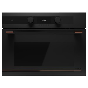 Электрический духовой шкаф + микроволны Teka HLC 84 Infinity G1 (111160026) черное матовое стекло