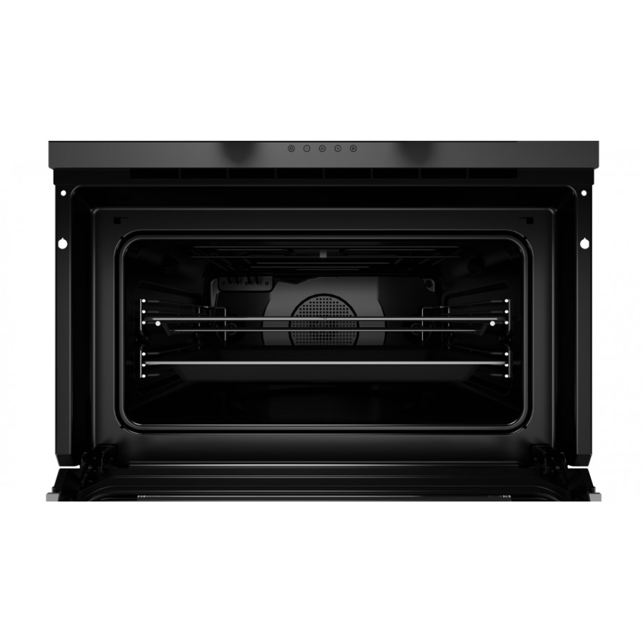 Электрический духовой шкаф + микроволны Teka HLC 84 Infinity G1 (111160026) черное матовое стекло