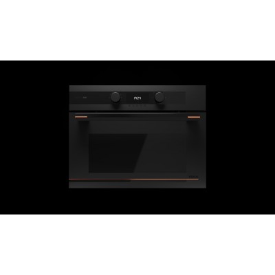 Электрический духовой шкаф + микроволны Teka HLC 84 Infinity G1 (111160026) черное матовое стекло