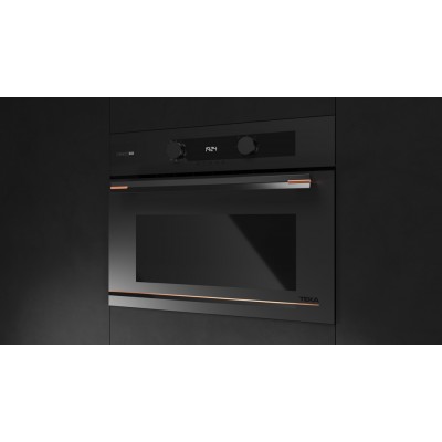 Электрический духовой шкаф + микроволны Teka HLC 84 Infinity G1 (111160026) черное матовое стекло