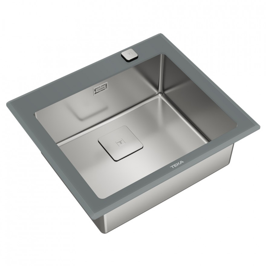 Кухонная мойка Teka Diamond RS15 1B (115000076) серый камень
