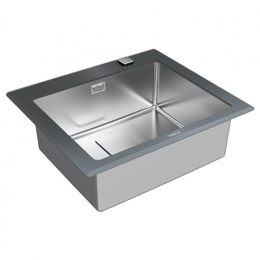 Кухонная мойка Teka Diamond RS15 1B (115000076) серый камень