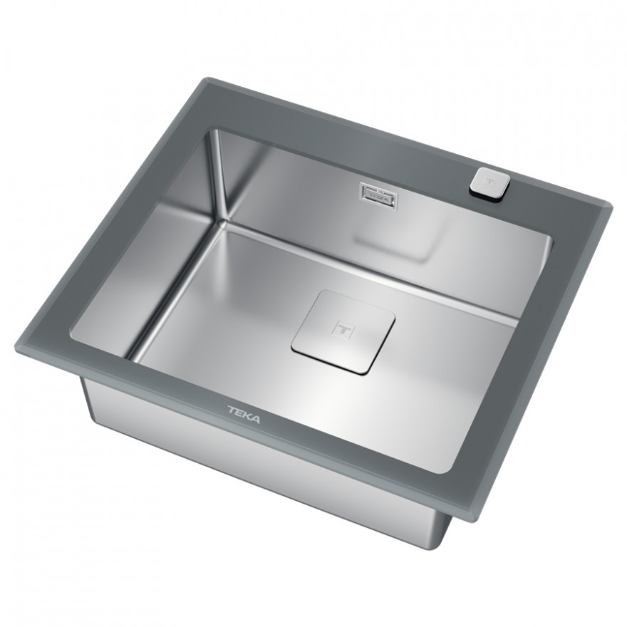 Кухонная мойка Teka Diamond RS15 1B (115000076) серый камень