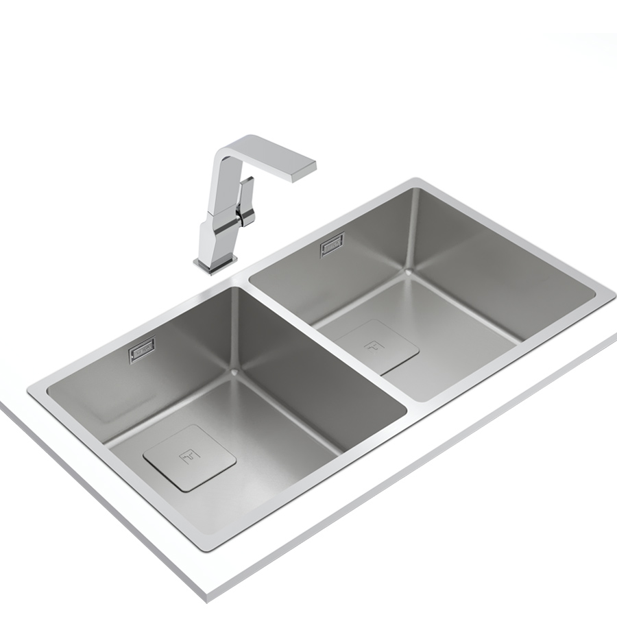 Кухонна мийка Teka FlexLinea RS15 2B 860 PureClean (115030026)) нержавіюча сталь