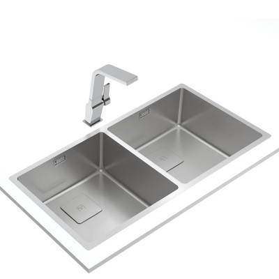 Кухонна мийка Teka FlexLinea RS15 2B 860 PureClean (115030026)) нержавіюча сталь