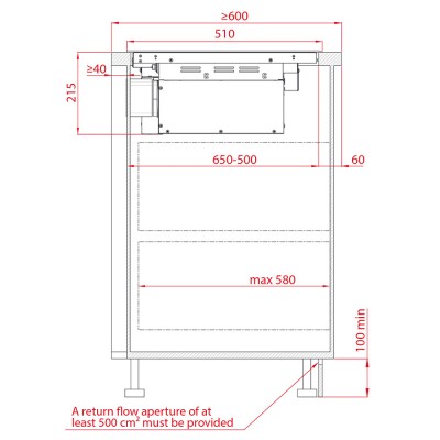 Индукционная варочная поверхность Teka MasterSense Air AFF 87601 (112730000) черный