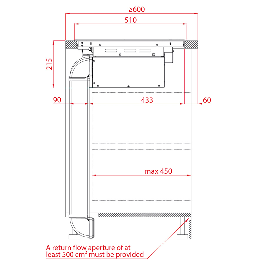 Индукционная варочная поверхность Teka MasterSense Air AFF 87601 (112730000) черный